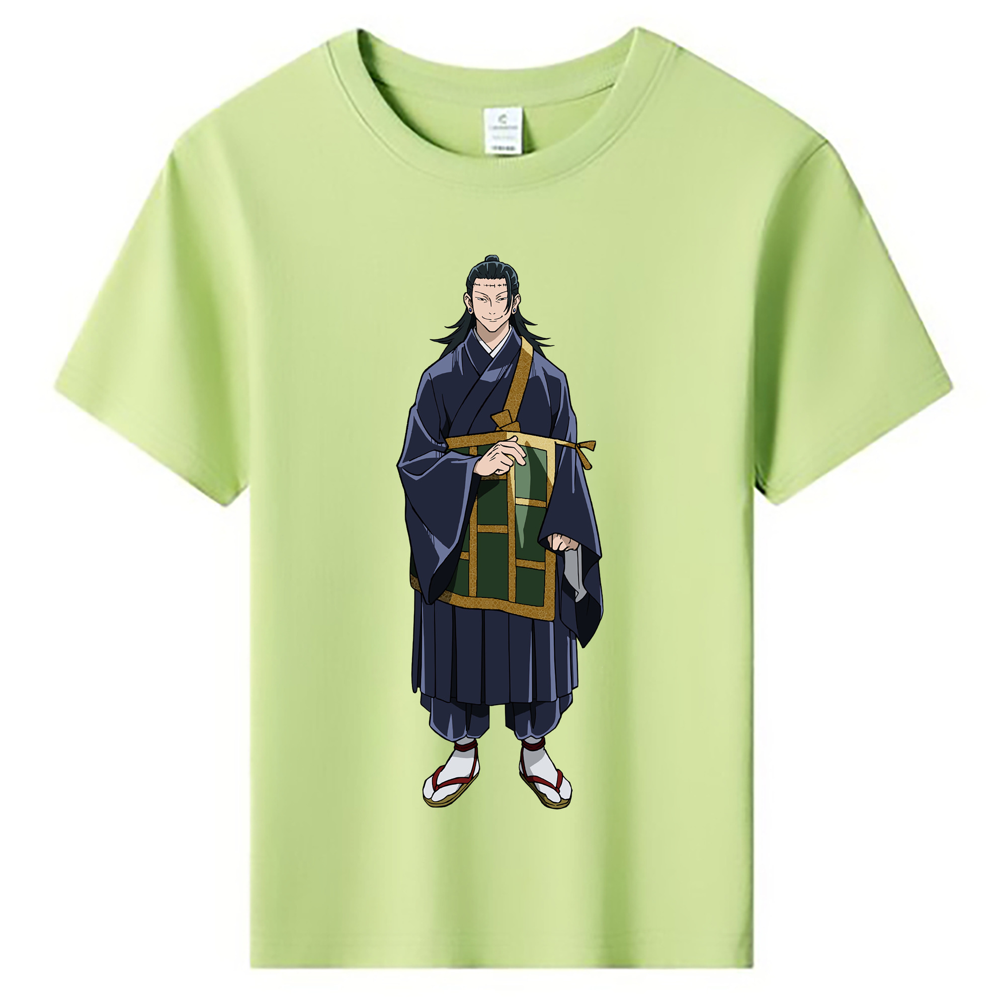 （画像用） 呪術廻戦 Jujutsu Kaisen 綿100％キッズTシャツ（フロントプリント）